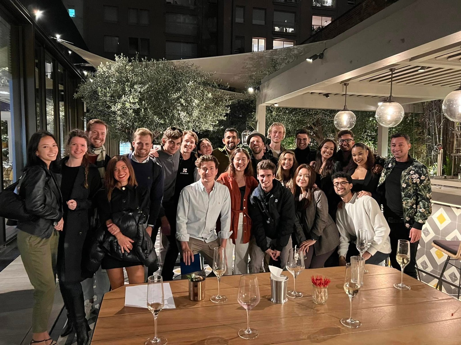 Amigos emprendedores en Barcelona