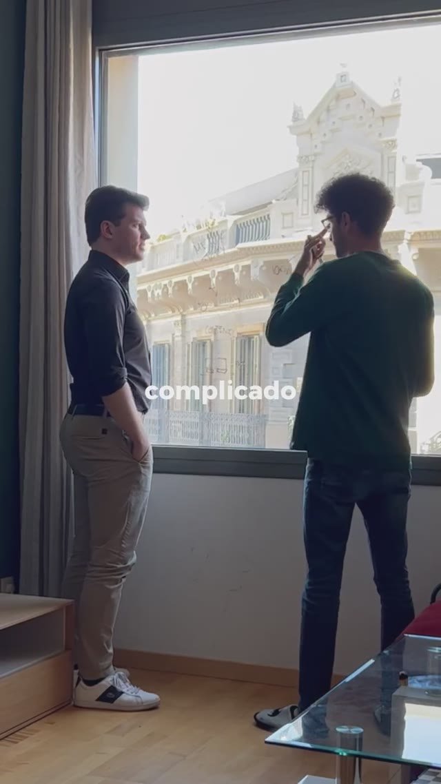 Mauricio y Philippe en Barcelona
